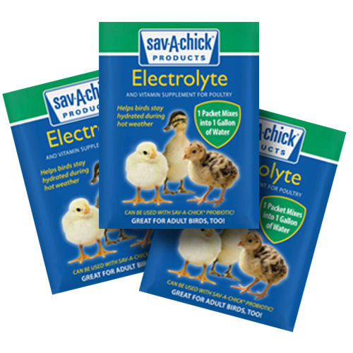 Кормовая добавка для животных - Sav-A-Chick® Electrolyte & Vitamin Supplement - savacaf - для домашней птицы / минералы / витамины