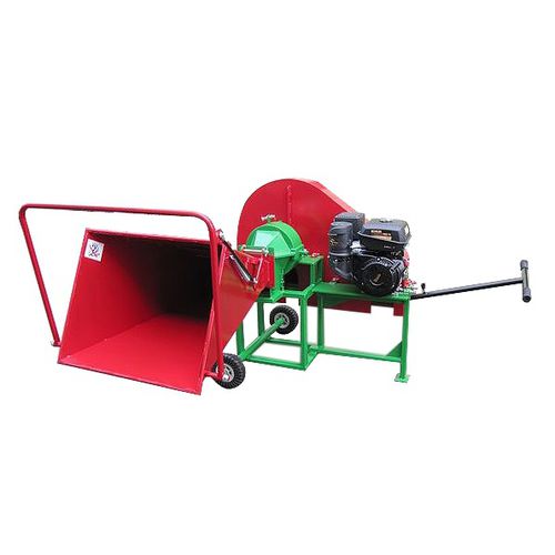 Навесной измельчитель веток - PIRANA 14HP WHEELS 410X100 - Bystroň - Integrace s.r.o. - на бензине