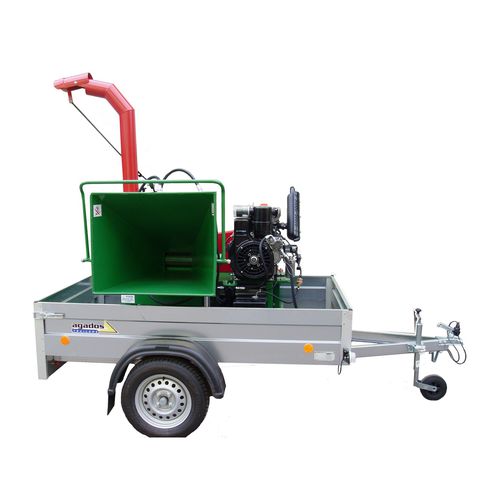 Навесной измельчитель веток - MURENA 32HP - Bystroň - Integrace s.r.o. - с дизельным двигателем / с гидравлическим приводом