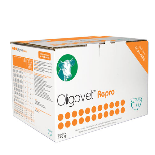 Болюс питание - Oligovet Reproduction - vetalis-technologie - для крупного рогатого скота / корректор недостаточности / внутрирубцевой