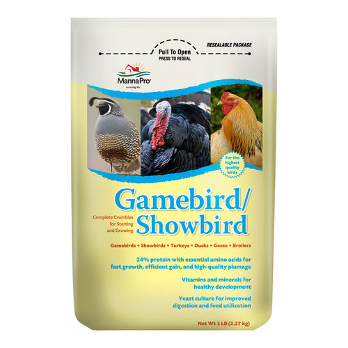 Кормовая добавка для животных - Gamebird/Showbird - mannapro - для домашней птицы / минералы / витамины