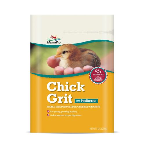 Кормовая добавка для животных - Chick Grit with ProBiotics - mannapro - для домашней птицы / с дрожжами / сухая