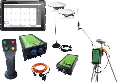 GPS для закладки виноградника - s.c.s. survey cad system