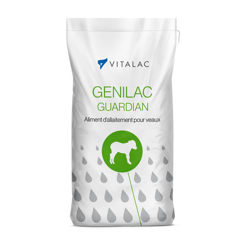 Заменитель молока для телят - GENILAC GUARDIAN - VITALAC - в форме порошка / стимулировать аппетит / богатый витамином E