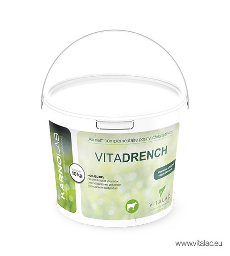 Кормовая добавка для животных - VITADRENCH - VITALAC - для крупного рогатого скота / витамины / минералы