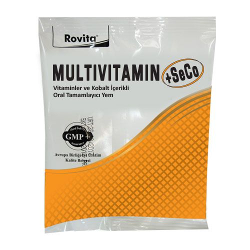 Кормовая добавка для животных - Rovita MultiVitamin + SeCo - Royal İlaç - для крупного рогатого скота / для лошадей / для овец