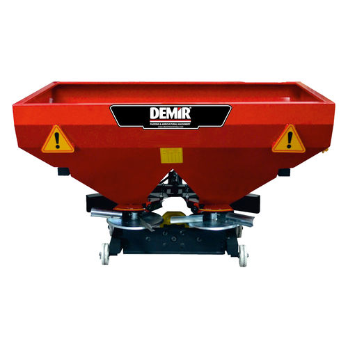 Навесной разбрасыватель удобрений - DEMIR PACKING AND AGRICULTURAL MACHINERY - прицепной / гранулированный / двойной диск