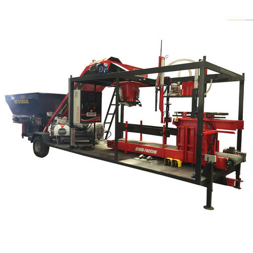 Упаковщик в пакеты для удобрений - DMR 50 - DEMIR PACKING AND AGRICULTURAL MACHINERY - для big bag / компактный / с конвейером