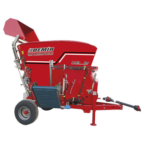 Вертикальный винтовой смеситель - DEMIR PACKING AND AGRICULTURAL MACHINERY - навесной / с боковой разгрузкой / простой винт