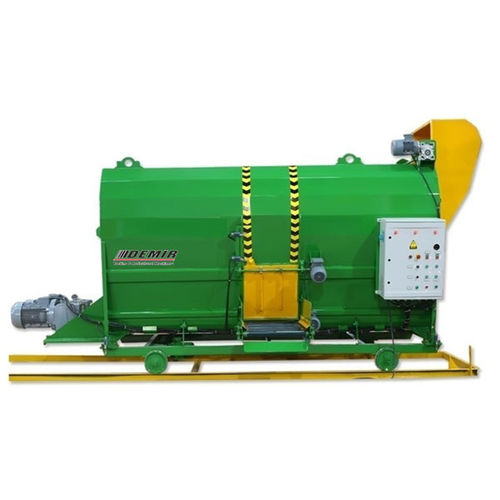 Горизонтальный винтовой смеситель - DEMIR PACKING AND AGRICULTURAL MACHINERY - прицепной / с боковой разгрузкой / с 2 винтами