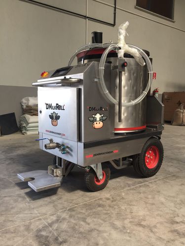 Автоматическая система распределения пищи для телят - DMRm series - DEMIR PACKING AND AGRICULTURAL MACHINERY - мобильная / для молока