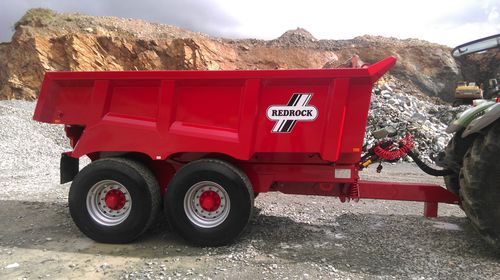 Прицеп-самосвал - redrockmachinery - тандемный / сельскохозяйственный / для отбора мощности