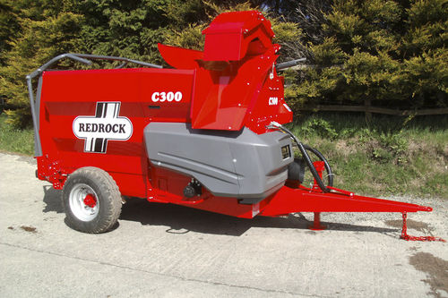Прицепной Соломовыдуватель - C300 - redrockmachinery - для кормов / для соломы / с приводным валом
