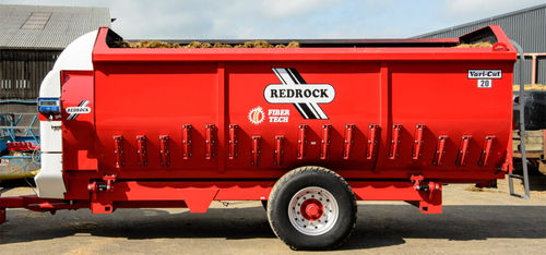 Прицепной винтовой смеситель - FD series - redrockmachinery - лопастный