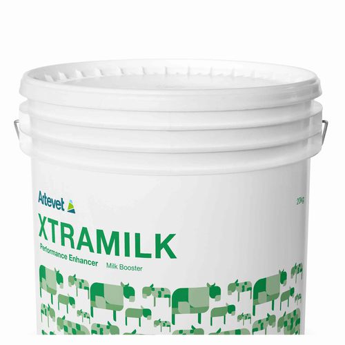 Кормовая добавка для животных - Xtramilk - artevet - для крупного рогатого скота / сухая / для повышения надоев