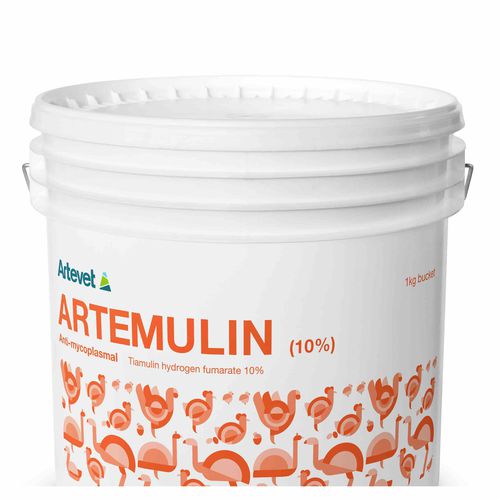 Пищевая присадка датчик микротоксинов - Artemulin - artevet - для домашней птицы / сухая