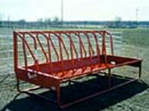 Кормушка для крупного рогатого скота - Fence Line & Stanchion - apache - из металла / мультидоступ / напольное крепление