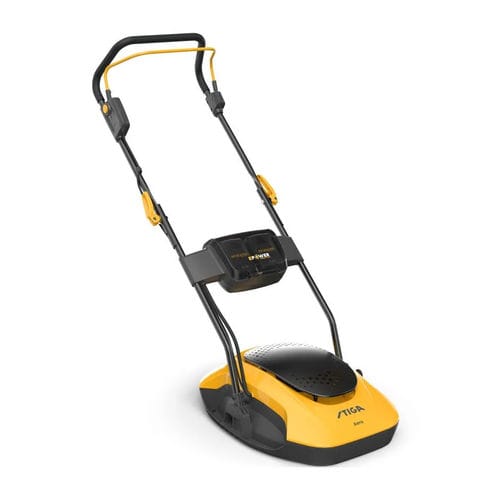 Stiga electric lawn mower discount