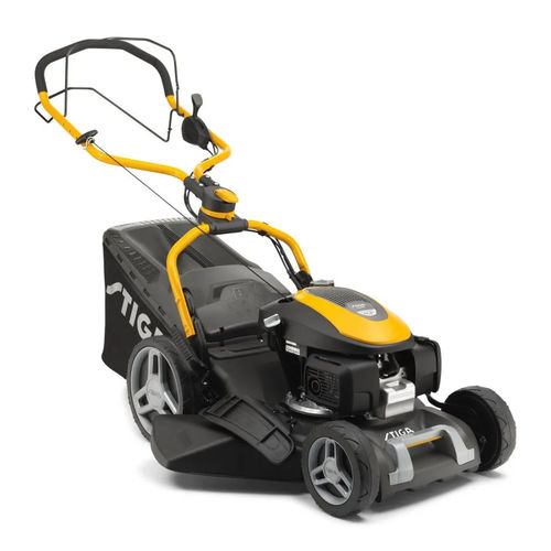 Газонокосилка толкаемого типа - Combi 748 V - Stiga - на бензине / самоходная / со сбором