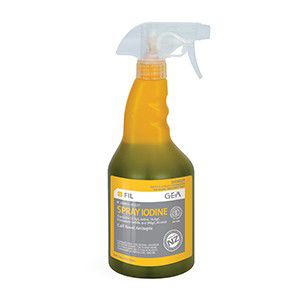 Антибактериальная пищевая присадка - SPRAY IODINE - fil - для телят / жидкость