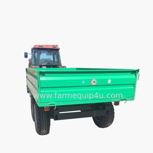 Опрокидной прицеп - T4W series  - Hangzhou SanSen Hardware Machinery Co.,Ltd - одноосный / тандемный / сельскохозяйственный