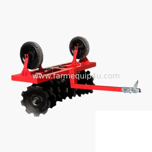 Прицепной дисковый культиватор - ADH120 - Hangzhou SanSen Hardware Machinery Co.,Ltd - 2 секции / с полевым катком / с гидравлическим регулятором
