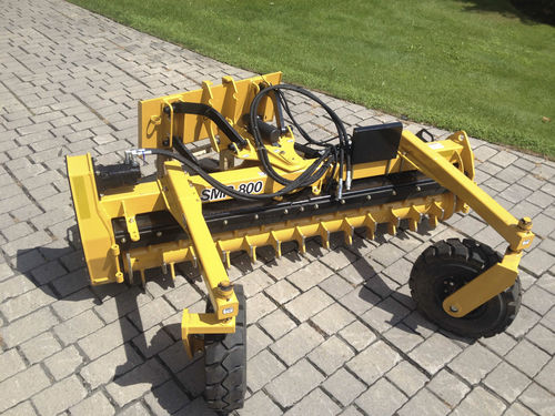 Каменный валкообразователь - Dutchman Industries - жесткий / с центральной выгрузкой / роликовый цилиндрический