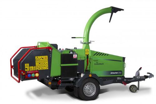 Измельчитель веток с дизельным двигателем - ArbTrak 200 - greenmech