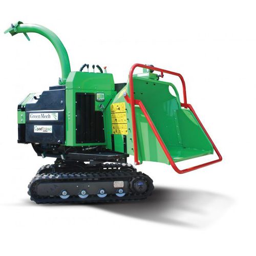 Измельчитель веток с дизельным двигателем - QuadTrak 160 - greenmech - гусеничный