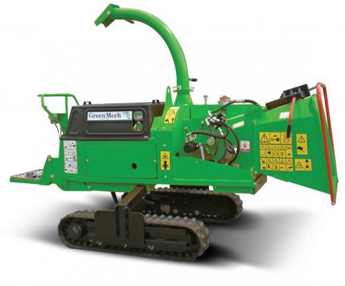 Самоходный измельчитель веток - SAFE-Trak 16-23 - greenmech - гусеничный