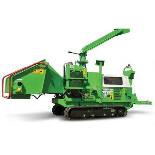 Самоходный измельчитель веток - SAFE-Trak 19-28 - greenmech - гусеничный
