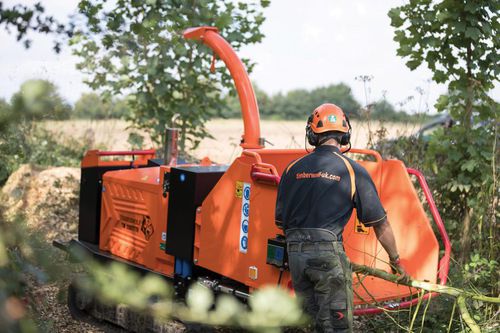 Самоходный измельчитель веток - TW 280TFTR - Timberwolf - с дизельным двигателем / гусеничный / с гидравлическим приводом