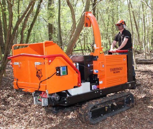 Самоходный измельчитель веток - TW 230VTR - Timberwolf - с дизельным двигателем / гусеничный / с гидравлическим приводом