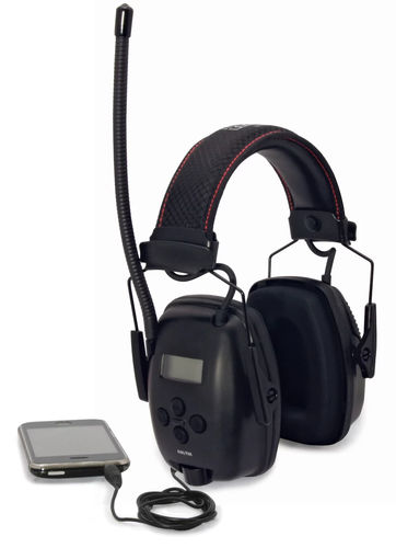 Электронный противошумный шлем - Sync® Radio - ächele-Cama Latex Gmbh - с дужкой