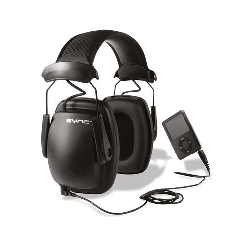 Электронный противошумный шлем - Sync® Stereo - ächele-Cama Latex Gmbh - с дужкой