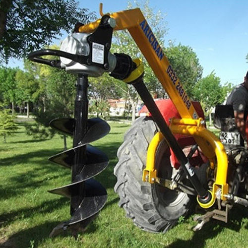Гидравлический бур - HP-20 - KZM Trenching Machines ind.Trade.Co.Ltd. - для установки на трактор / сцепка на три точки