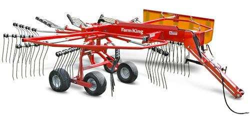 Ротационный валкообразователь - RR420 - Farm King - с боковой выгрузкой / с одним винтом