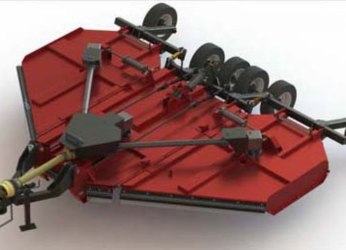 Роторный измельчитель для зеленой зоны - FlexWing  - paladin attachments - заднего монтажа / с приводным валом