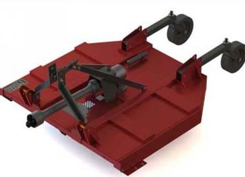 Роторный измельчитель для зеленой зоны - paladin attachments - заднего монтажа / с приводным валом