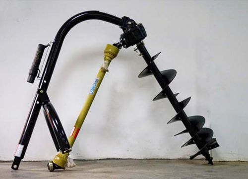 Бур для установки на трактор - paladin attachments