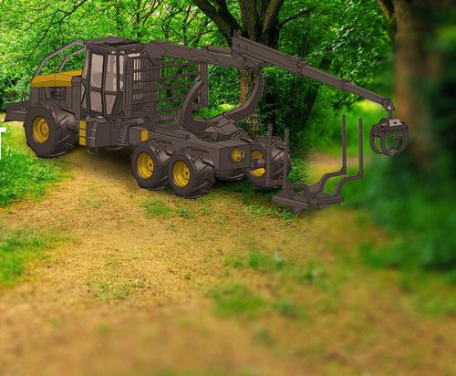 Комбинированный форвардер - C10-200 series - forest tract