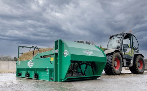 Навесной выдуватель соломы - Mini HR  - Spread-a-bale - для соломы