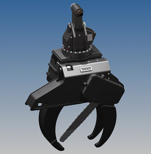 Сельскохозяйственный бревнозахват - MK2 Series - t-mar equipment - для погрузчика / с бензопилой