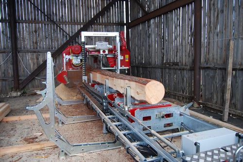 Ленточная пилорама - Montana MD 110 / ME 110 - serra-sawmills - горизонтальная / стационарная / переносная