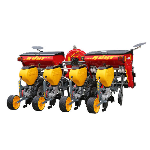 Сеялка точного высева с бункером - 4 Rows Pneumatic Planter-With Fertilizer - kurttarim - 4 ряда / для установки на трактор / сцепка на три точки