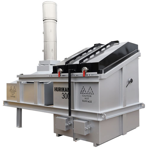 Мусоросжигатель для утилизации отходов животных - Hurikan 300 series - Waste Spectrum Incineration Systems - для медицинских отходов / с высокой производительностью / мобильный