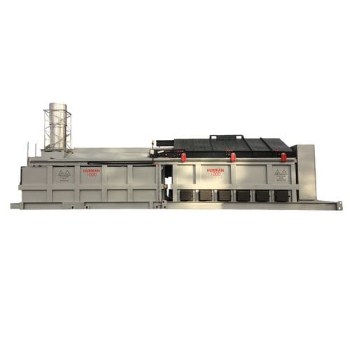 Мусоросжигатель для утилизации отходов животных - Hurikan 1000  - Waste Spectrum Incineration Systems - с высокой производительностью / мобильный