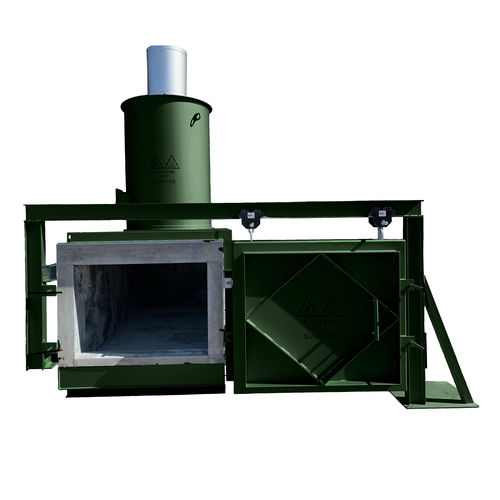 Мусоросжигатель для утилизации отходов животных - Volkan 2000 G - Waste Spectrum Incineration Systems - с высокой производительностью