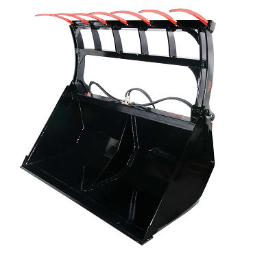 Ковш погрузчик-раздатчик силоса - Bucket Grab - Rata Equipment - грейферный / большая производительность / для тяжелых материалов