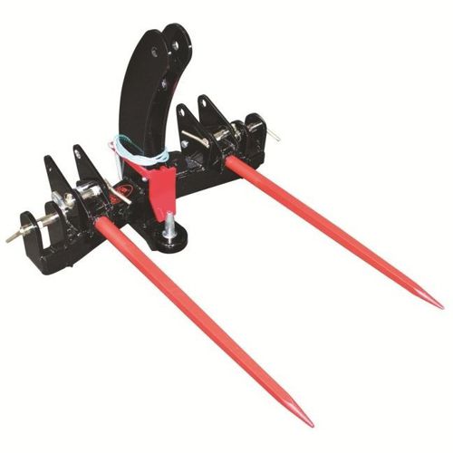 Вилы для тюков - 3PLDH/BF	 - Rata Equipment - с 2-мя зубьями